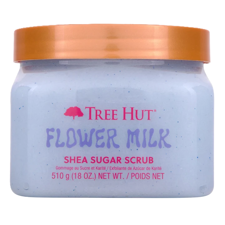 TREE HUT EXFOLIANTE DE AZUCAR FLOWER MILK 510G