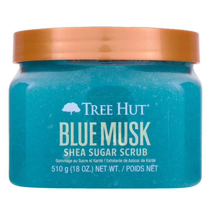 TREE HUT EXFOLIANTE DE AZUCAR BLUE MUSK 510G