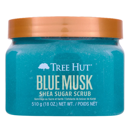 TREE HUT EXFOLIANTE DE AZUCAR BLUE MUSK 510G