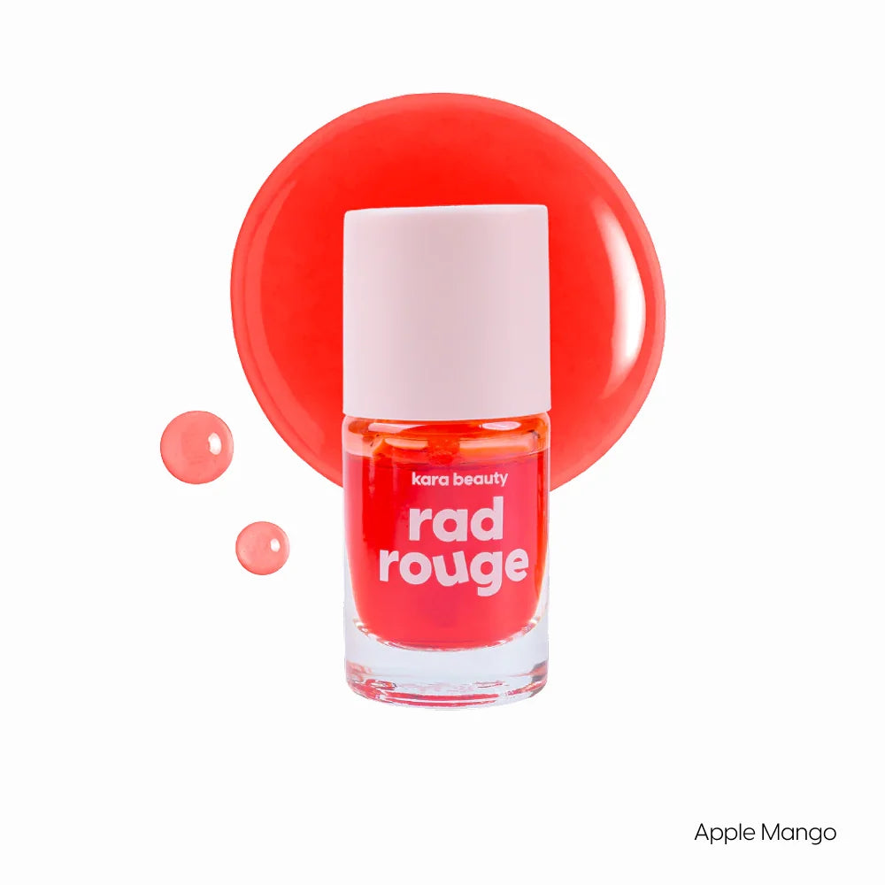 APPLE MANGO - RAD ROUGE - WATER LIP TINT KARA BEAUTY