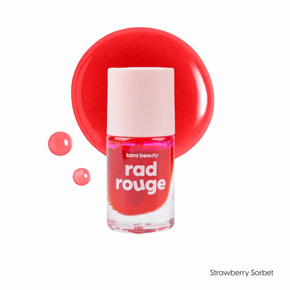 APPLE MANGO - RAD ROUGE - WATER LIP TINT KARA BEAUTY
