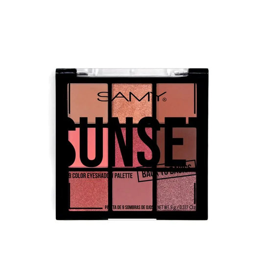 PALETA X 9 SOMBRAS DE OJOS SAMY # 16.