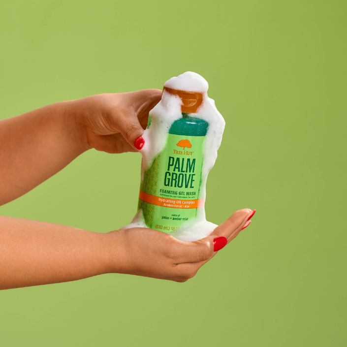 TREE HUT GEL LIMPIADOR BAMBO ALOE PALM GROVE