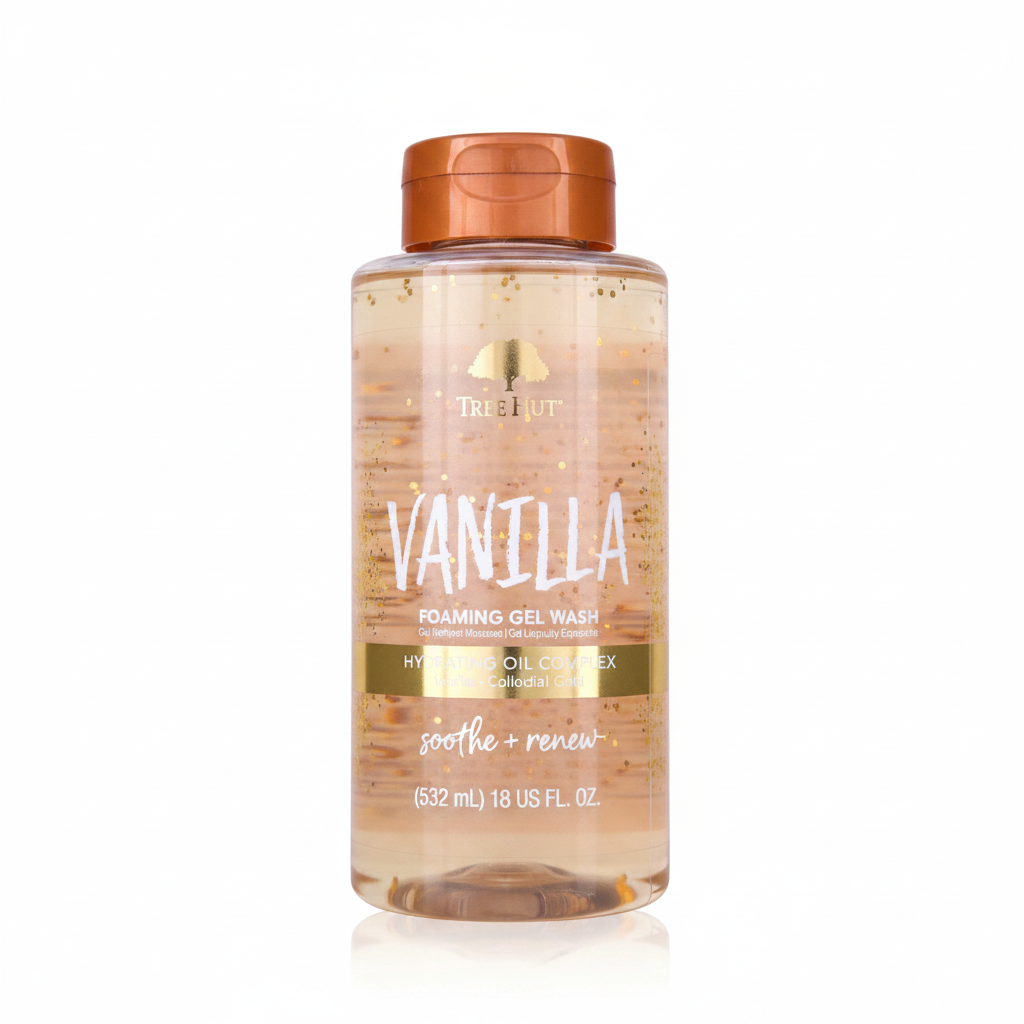 TREE HUT GEL ESPUMOSO VANILLA 532 ML