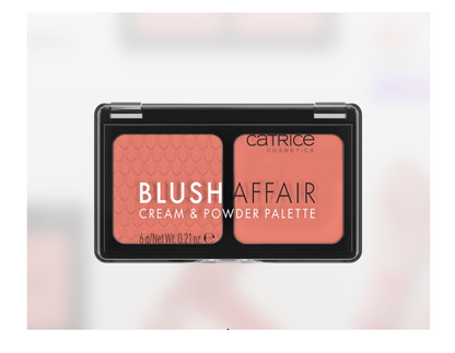 CATR. BLUSH AFFAIR CREAM&POWDER PAL. 010