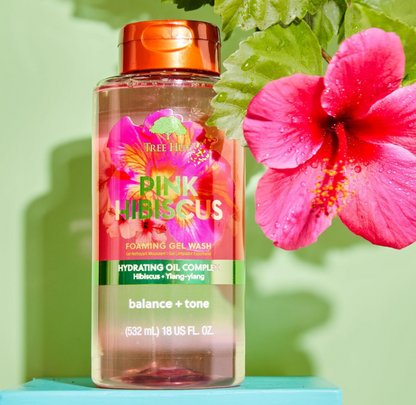 TREE HUT GEL ESPUMOSO PINK HIBISCUS 532 ML