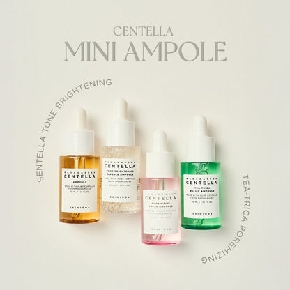 [Skin1004] Kit de ampollas de centella de Madagascar (mini ampollas 4 tipos)