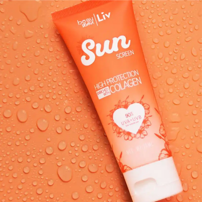 SKY-070 BLOQUEADOR EN GEL LIV SUN SCREEM BEAU VISAGE