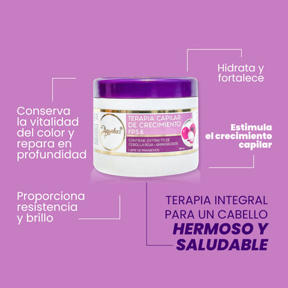 TERAPIA CAPILAR DE CRECIMIENTO FPS6 ANYELUZ