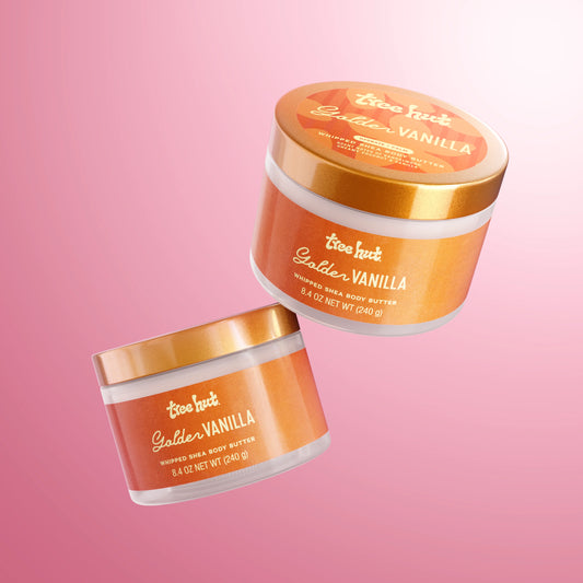TREE HUT BODY BUTTER GOLDEN VANILLA 240G
