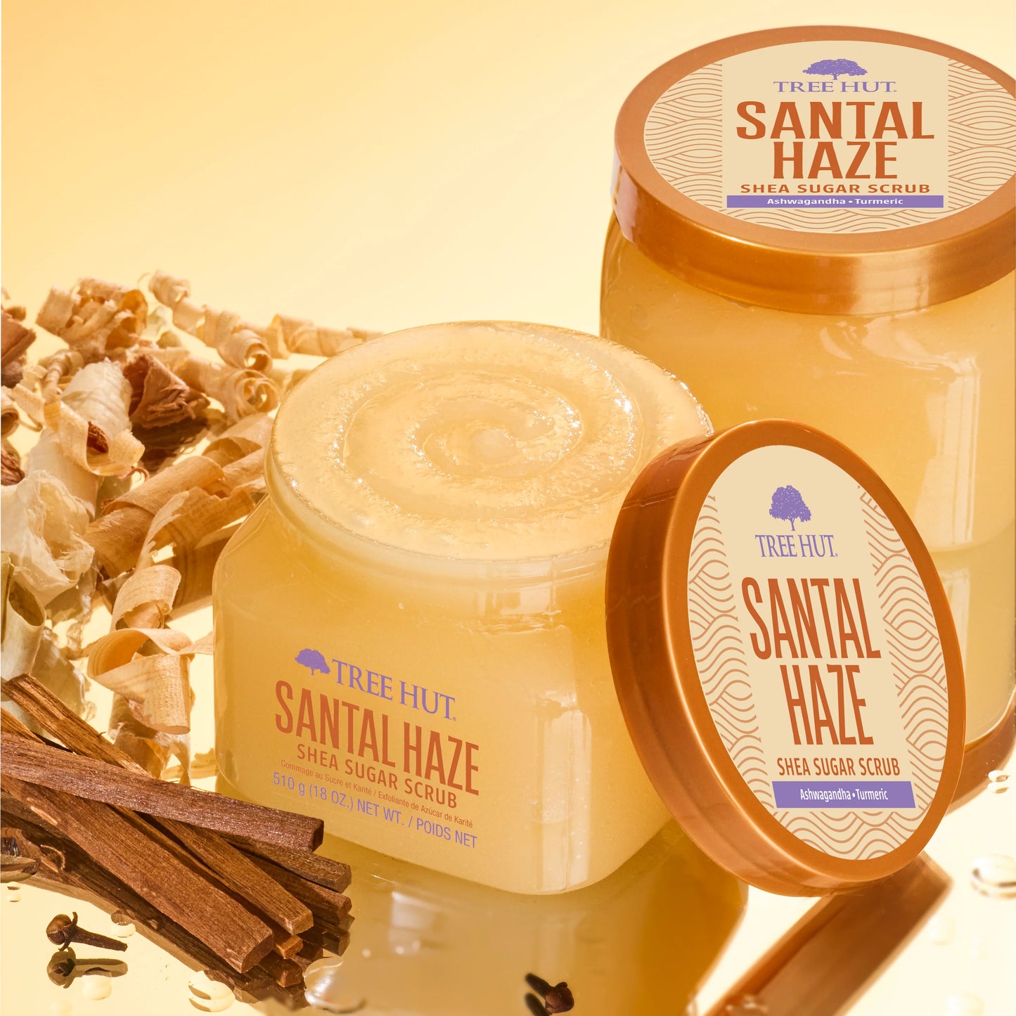 TREE HUT EXFOLIANTE SANTAL HAZE 510G