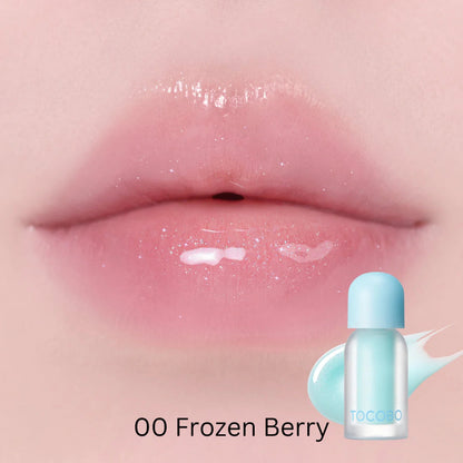 [TOCOBO] ACEITE LABIAL VOLUMEN JUICY BERRY GLAM MAX 00 FROZEN BERRY