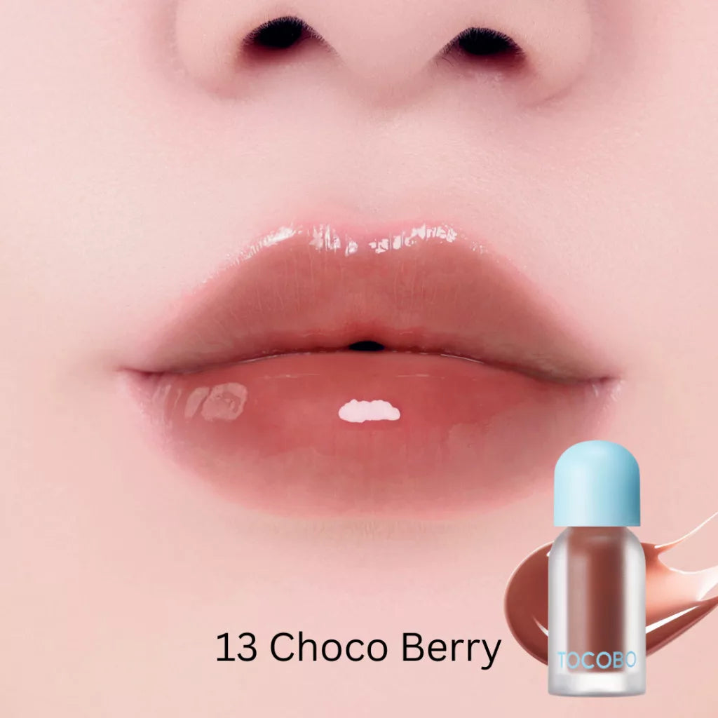 [TOCOBO] ACEITE LABIAL VOLUMINIZADOR JUICY BERRY 13 CHOCO BERRY