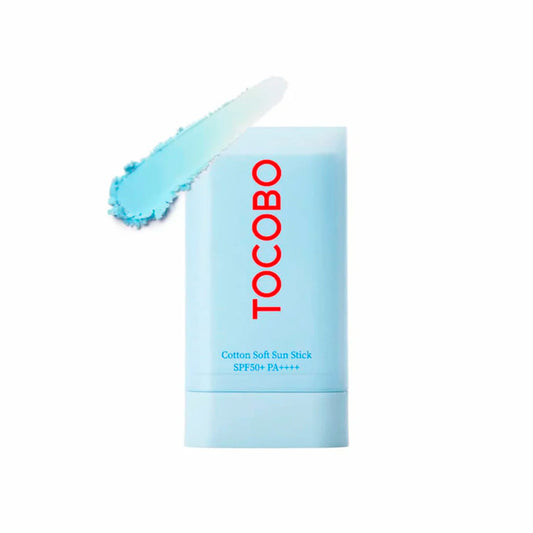 [TOCOBO] BLOQUEADOR EN BARRA SOLAR SUAVE DE ALGODÓN SPF50+ PA++++