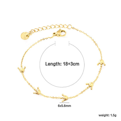 BR283001G PULSERA FINA EN ACERO AS