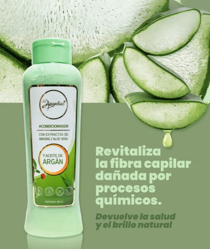 ACONDICIONADOR GINSENG ALOE VERA Y ACEITE DE ARGÁN ANYELUZ