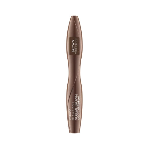 CATR. GLAM & DOLL VOL. BROWN MASCARA WP