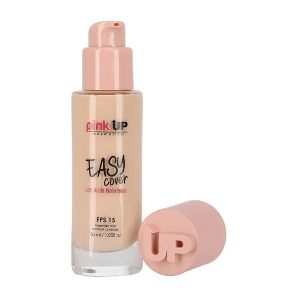PKEC100 BASE EASY COVER ACIDO HIALURONICO PINK UP
