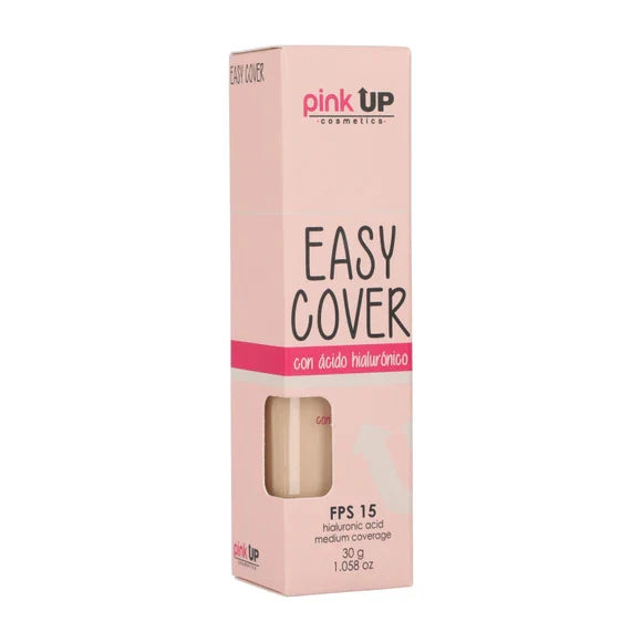 PKEC100 BASE EASY COVER ACIDO HIALURONICO PINK UP