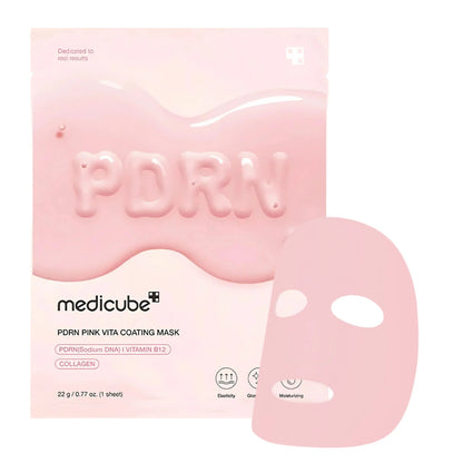 [Medicube] PDRN MASCARILLA CON RECUBRIMIENTO VITA ROSA 1 UNIDAD