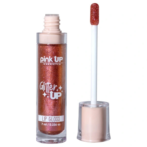 PKG  LABIAL LIP GLOSS GLITTER UP PINK UP
