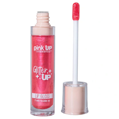 PKG  LABIAL LIP GLOSS GLITTER UP PINK UP