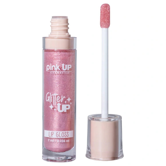 PKG  LABIAL LIP GLOSS GLITTER UP PINK UP