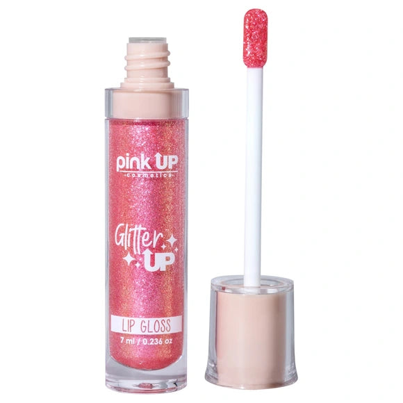 PKG  LABIAL LIP GLOSS GLITTER UP PINK UP