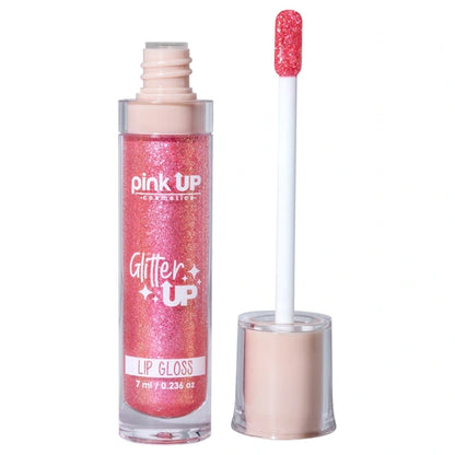 PKG  LABIAL LIP GLOSS GLITTER UP PINK UP
