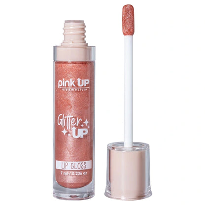 PKG  LABIAL LIP GLOSS GLITTER UP PINK UP