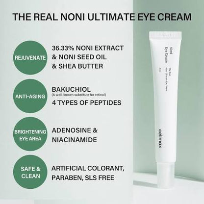 [celimax] Crema para ojos The Real Noni Ultimate, 20 ml