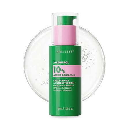 [NINE LESS] [RENOVAR] Suero A-Control con ácido azelaico al 10 %, 30 ml