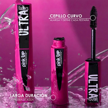 PKM02 MASCARA ULTRA LASHES PINK UP