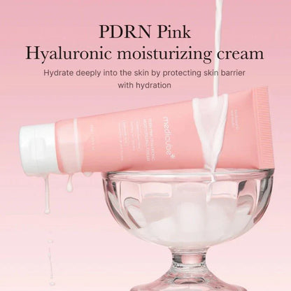 [Medicube] CREMA HIDRATANTE CON ÁCIDO HIALURÓNICO Y PDRN ROSA 50 ML