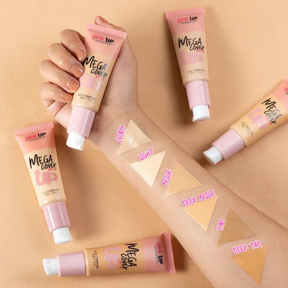PKC BASE MEGA COVER SPF15 PINK UP