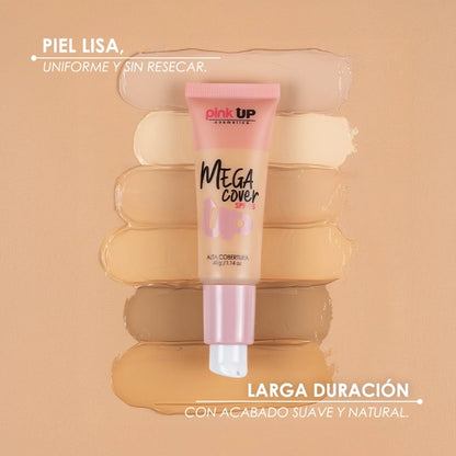 PKC BASE MEGA COVER SPF15 PINK UP