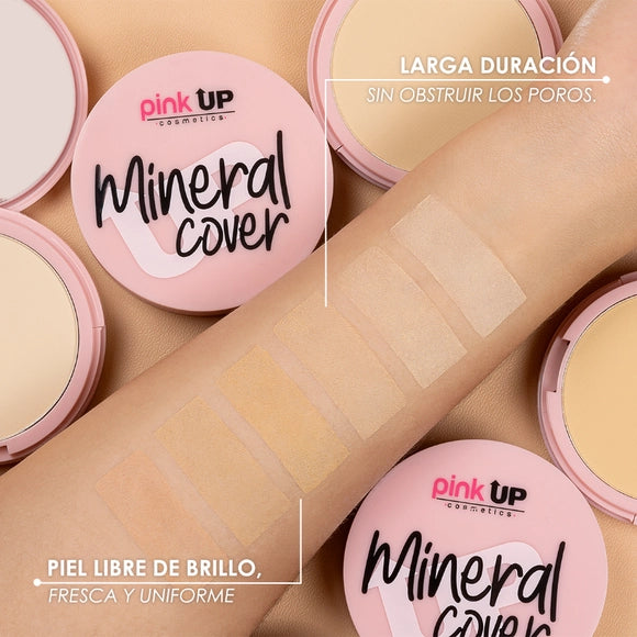 PKM POLVO COMPACTO MINERAL COVER PINK UP