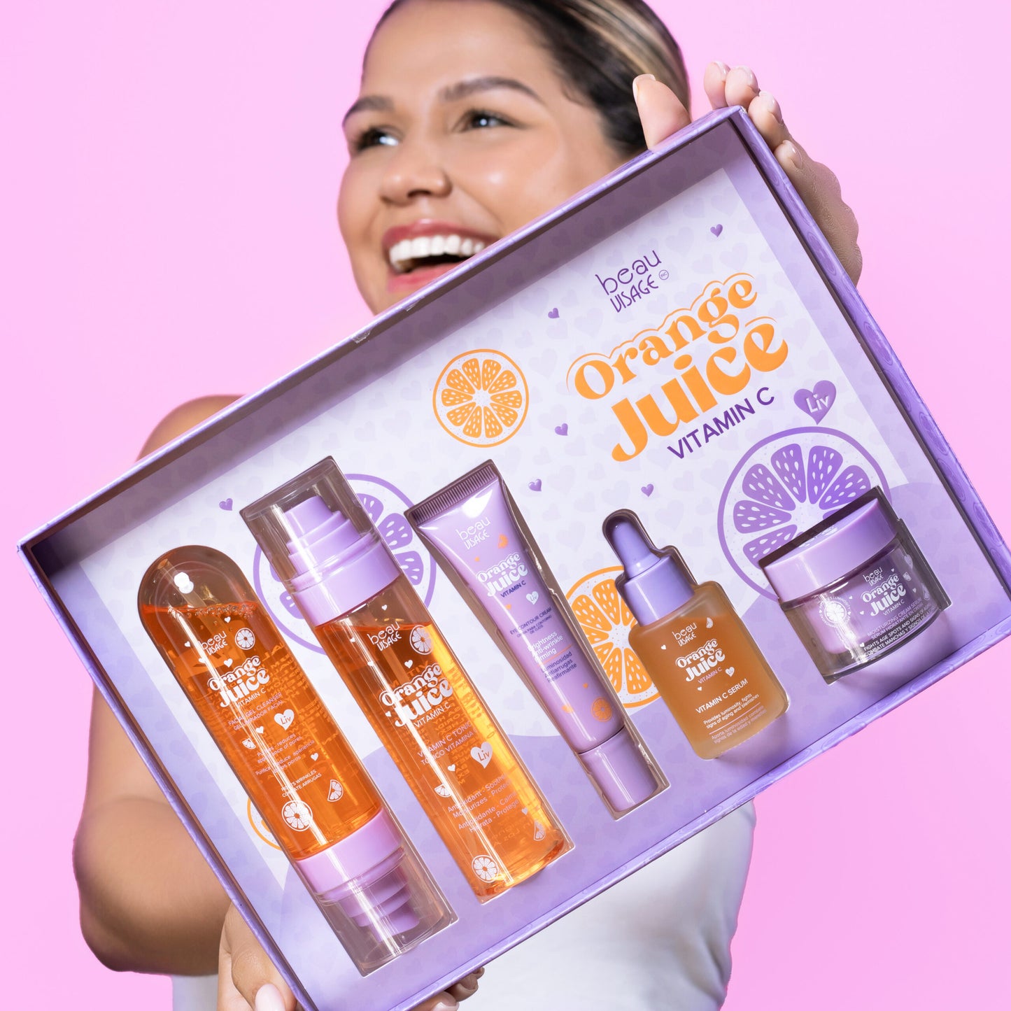 KT-200 KIT ORANGE JUICE VITAMINA C BEAU VISAGE