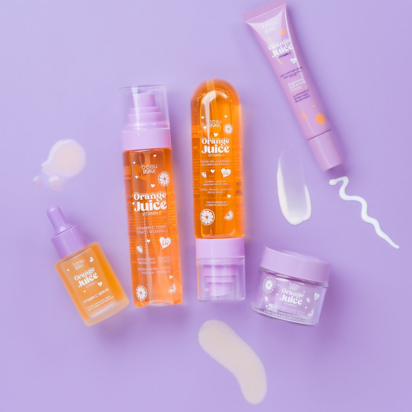 KT-200 KIT ORANGE JUICE VITAMINA C BEAU VISAGE
