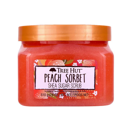 TREE HUT EXFOLIANTE DE AZUCAR PEACH SORBET 510