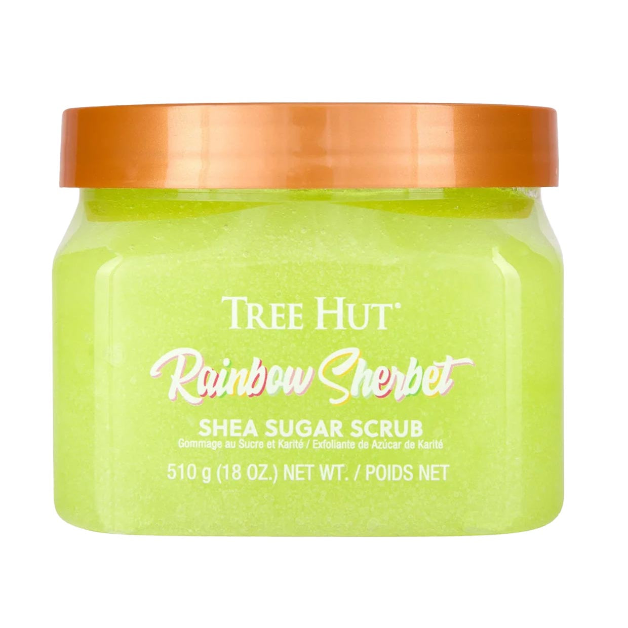 TREE HUT EXFOLIANTE DE AZUCAR RAINBOW SHERBET
