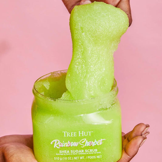 TREE HUT EXFOLIANTE DE AZUCAR RAINBOW SHERBET