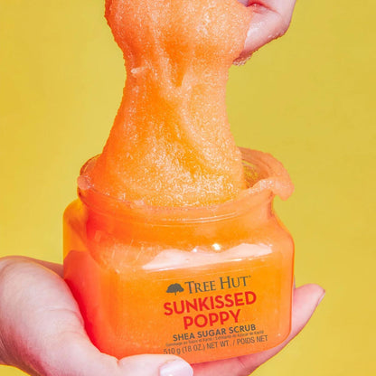 TREE HUT EXFOLIANTE DE AZUCAR SUNKISSED POPPY